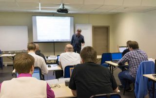 Periodic driver training in classroom